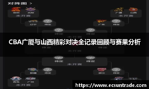 CBA广厦与山西精彩对决全记录回顾与赛果分析